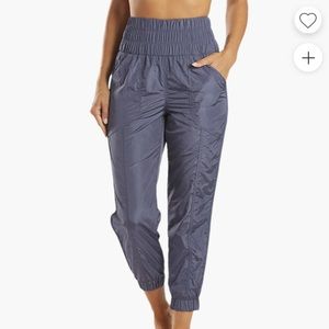 NWT Free People The Way Home High Rise Joggers Deep Sea